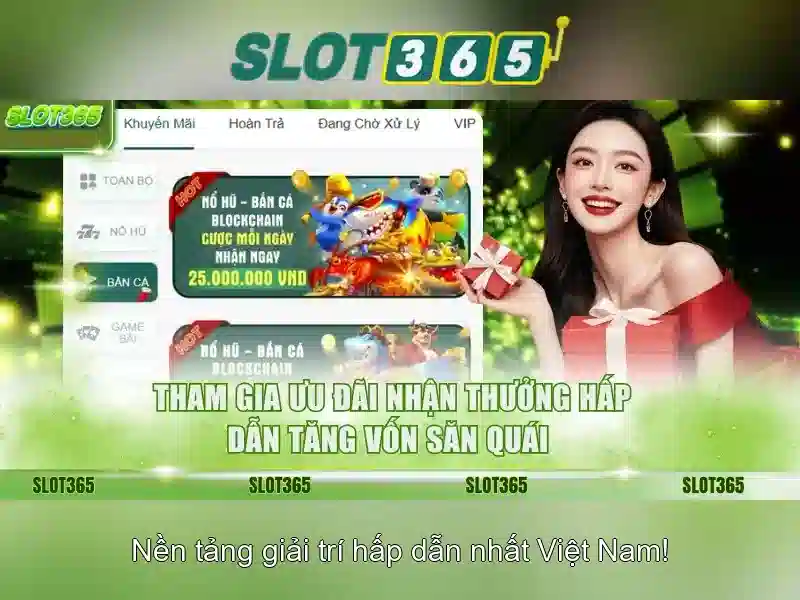 Slot365: Trải nghiệm chơi slot trực tuyến đẳng cấp